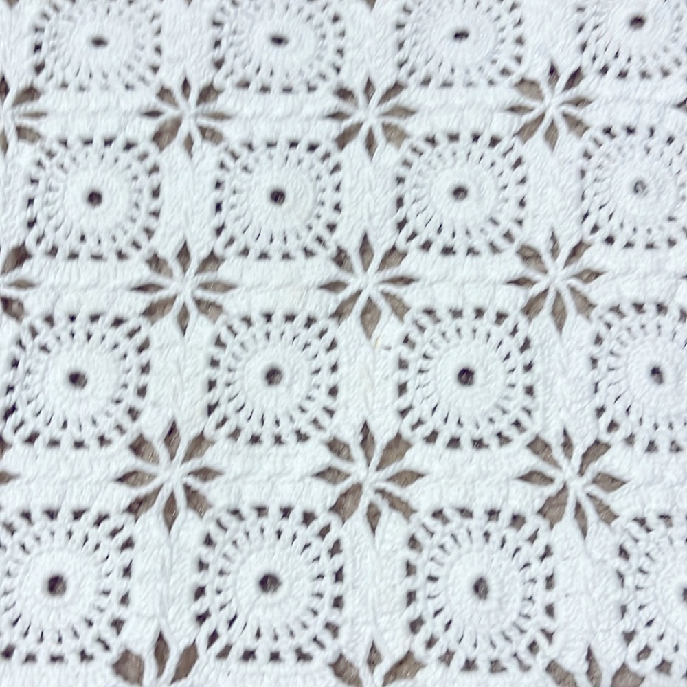 Vintage dolly square blocks white